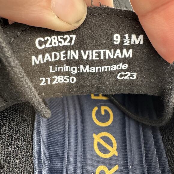 Cole Haan 2.ZERØGRAND Wingtip Oxford Black Stitchlite Men’s 9.5M C28527 - Picture 7 of 8